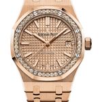 Audemars Piguet Royal Oak Lady 15451OR.ZZ.1256OR.03 (2025) - Pink dial 37 mm Rose Gold case (1/1)