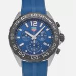 TAG Heuer Formula 1 Quartz CAZ101AV.FT8077 (2025) - Blauw wijzerplaat 43mm Staal (1/1)