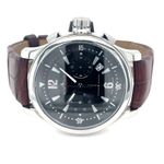 Jaeger-LeCoultre Master Compressor Chronograph 148.8.31 (Unknown (random serial)) - Black dial 37 mm Steel case (1/8)