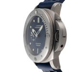 Panerai Luminor Submersible PAM00371 (2011) - Blauw wijzerplaat 47mm Titanium (6/8)