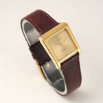 Rolex Cellini 4100 (1976) - Champagne dial 25 mm Yellow Gold case (2/8)