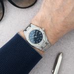 Audemars Piguet Royal Oak 14790ST (Unknown (random serial)) - Blue dial 36 mm Steel case (2/8)