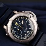 Panerai Special Editions PAM00307 (2011) - Blauw wijzerplaat 47mm Titanium (1/8)