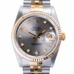 Rolex Datejust 36 16233 (1990) - 36 mm Gold/Steel case (3/8)