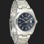 Rolex Datejust 36 126200 (2023) - Blauw wijzerplaat 36mm Staal (4/8)