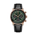 Breitling Navitimer RB12302A1L1P1 (2025) - Green dial 41 mm Red Gold case (1/1)