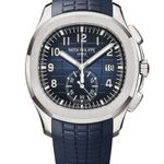 Patek Philippe Aquanaut 5968G-001 (2024) - Blue dial 42 mm White Gold case (1/1)