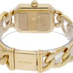 Chanel Première H3257 (2002) - Black dial 20 mm Yellow Gold case (5/5)