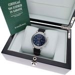 IWC Da Vinci Chronograph IW393402 (Unknown (random serial)) - Blue dial 42 mm Steel case (3/8)