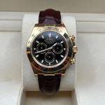 Rolex Daytona 116518LN (2019) - Black dial 40 mm Yellow Gold case (1/6)