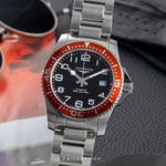Longines HydroConquest L3.695.4.03.6 (2015) - Zwart wijzerplaat 41mm Staal (1/8)