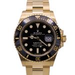 Rolex Submariner Date 126618LN (2025) - Black dial 41 mm Yellow Gold case (1/6)