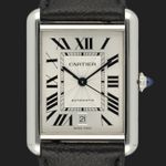 Cartier Tank WSTA0040 (2022) - Silver dial 41 mm Steel case (3/8)