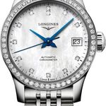 Longines Record L2.320.0.87.6 (2026) - Pearl dial 26 mm Steel case (1/1)