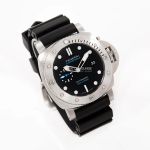 Panerai Luminor Submersible PAM01229 (2025) - Zwart wijzerplaat 44mm Staal (3/8)