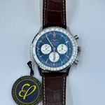 Breitling Navitimer 01 (46 MM) AB0137211C1P1 (2024) - Blauw wijzerplaat 46mm Staal (4/8)