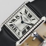 Cartier Tank W4TA0016 (2023) - White dial 27 mm Steel case (5/8)
