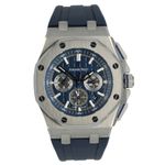 Audemars Piguet Royal Oak Offshore 26480TI.OO.A027CA.01 (2022) - Blauw wijzerplaat 42mm Titanium (2/7)