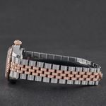 Rolex Lady-Datejust 279171 (2018) - Brown dial 28 mm Gold/Steel case (5/8)