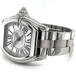 Cartier Roadster 2722 (Onbekend (willekeurig serienummer)) - Zilver wijzerplaat 42mm Staal (5/8)