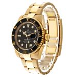 Rolex Submariner Date 116618LN (2020) - Zwart wijzerplaat 40mm Geelgoud (2/7)