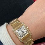 Cartier Tank Française WJTA0062 (2025) - Gold dial 21 mm Yellow Gold case (1/3)