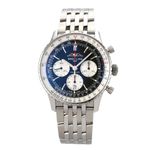 Breitling Navitimer 1 B01 Chronograph AB0138211B1A1 (2022) - Zwart wijzerplaat 43mm Staal (2/8)