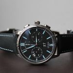 Glashütte Original Senator Chronograph Panorama Date 1-37-01-03-02-35 (2024) - Black dial 41 mm Steel case (3/4)