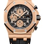 Audemars Piguet Royal Oak Offshore Chronograph 26470OR.OO.A002CR.02 (2025) - Black dial 42 mm Rose Gold case (1/1)