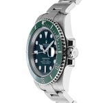 Rolex Submariner Date 116610LV (2015) - Groen wijzerplaat 40mm Staal (4/7)