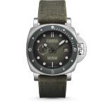 Panerai Submersible PAM01697 (2026) - Groen wijzerplaat 44mm Staal (1/1)
