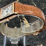 Cartier Tank Louis Cartier WGTA0010 (2025) - Silver dial 30 mm Rose Gold case (5/8)