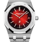 Audemars Piguet Royal Oak Jumbo 16202XT.OO.1240XT.01 (2025) - Rood wijzerplaat 39mm Titanium (1/1)
