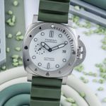 Panerai Luminor Submersible PAM01226 (Onbekend (willekeurig serienummer)) - Wit wijzerplaat 44mm Staal (3/8)