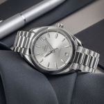 Omega Seamaster Aqua Terra 220.10.34.20.09.001 (Unknown (random serial)) - White dial 34 mm Steel case (2/8)