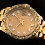 Rolex Lady-Datejust 69178 (1990) - Champagne dial 26 mm Yellow Gold case (3/8)
