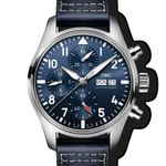 IWC Pilot Chronograph IW388101 (2024) - Blauw wijzerplaat 41mm Staal (1/1)