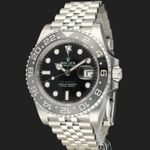 Rolex GMT-Master II 126710GRNR (2024) - Zwart wijzerplaat 40mm Staal (1/8)