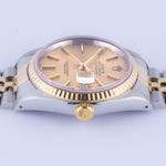 Rolex Datejust 36 16233 (1991) - Champagne dial 36 mm Gold/Steel case (5/8)