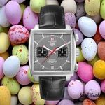 TAG Heuer Monaco Calibre 12 CAW211J.FC6476 (2020) - Grey dial 39 mm Steel case (1/8)