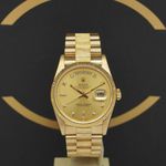 Rolex Day-Date 36 18248 (1990) - Gold dial 36 mm Yellow Gold case (1/7)