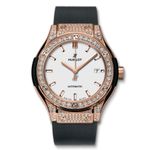Hublot Classic Fusion 45, 42, 38, 33 mm 582.OX.2610.RX (2022) - Silver dial 33 mm Rose Gold case (1/1)