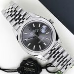 Rolex Datejust 41 126300 (2021) - Zwart wijzerplaat 41mm Staal (1/8)