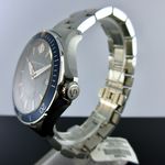 Baume & Mercier Clifton M0A10378 (2026) - Blauw wijzerplaat 42mm Staal (3/8)