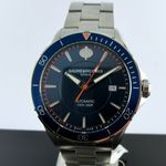 Baume & Mercier Clifton M0A10378 (2026) - Blauw wijzerplaat 42mm Staal (1/8)