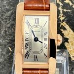 Cartier Tank Américaine WGTA0341 (2025) - Silver dial 15 mm Rose Gold case (2/8)