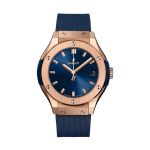 Hublot Classic Fusion Blue 511.OX.7180.RX (2024) - Blauw wijzerplaat 45mm Roségoud (3/3)