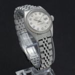 Rolex Lady-Datejust 79174 (2001) - Zilver wijzerplaat 26mm Staal (6/7)