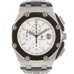 Audemars Piguet Royal Oak Offshore Chronograph 26030IO.OO.D001IN.01 (2005) - Silver dial 42 mm Titanium case (1/6)