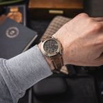 Baume & Mercier Baume M0A10686 (Unknown (random serial)) - Black dial 41 mm Steel case (5/8)